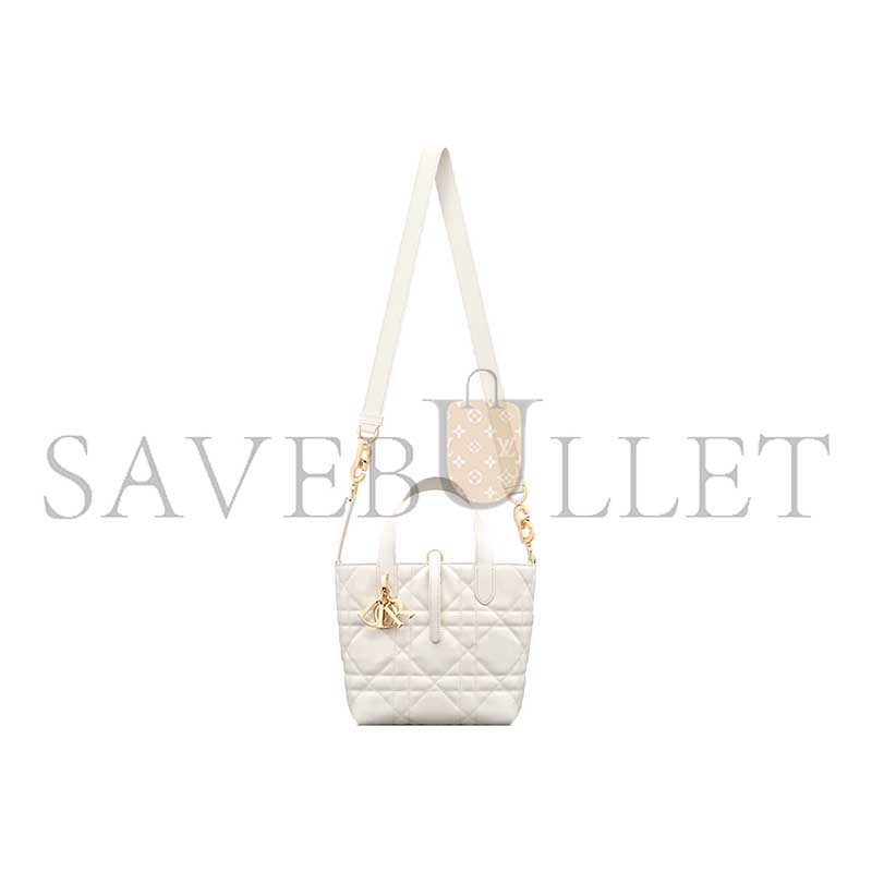 D*or small D*or toujours vertical tote bag m2835osnw_m030 (18*16*12cm)